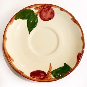 Franciscan Flying F Interface USA Saucer Number 63 Desert Rose Pattern